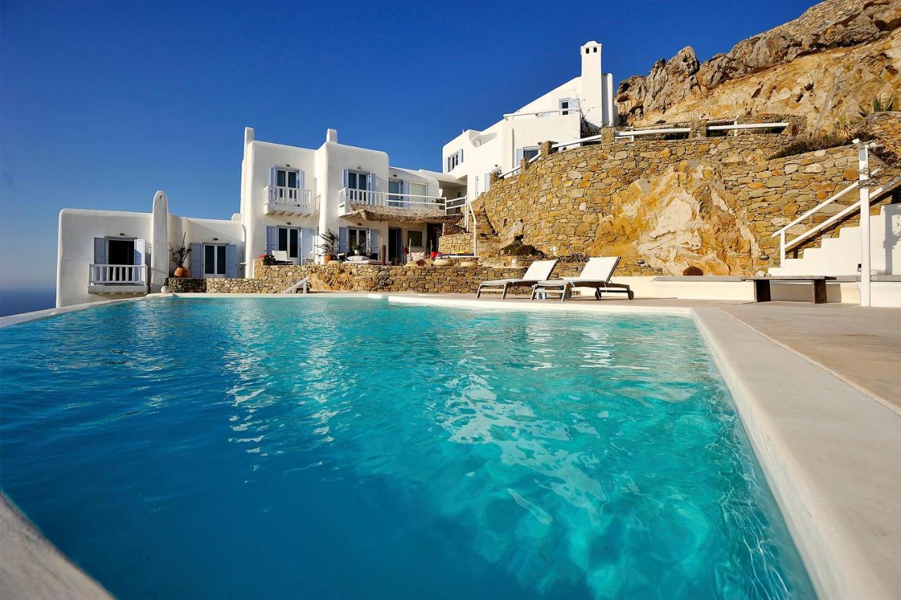 Mermaid Luxury Villas - Aquata Private Pool Fanari  Eksteriør billede