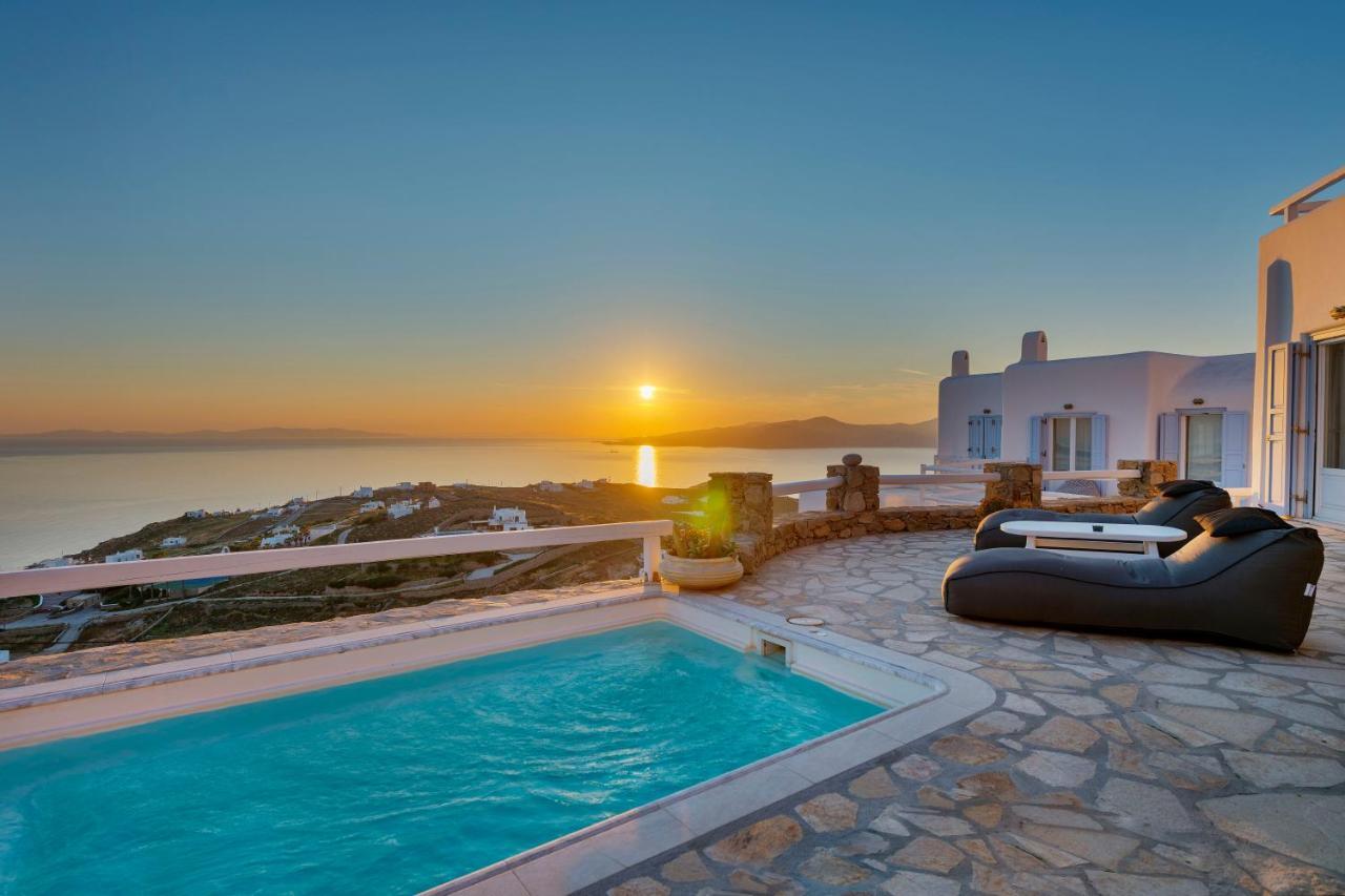Mermaid Luxury Villas - Aquata Private Pool Fanari  Eksteriør billede
