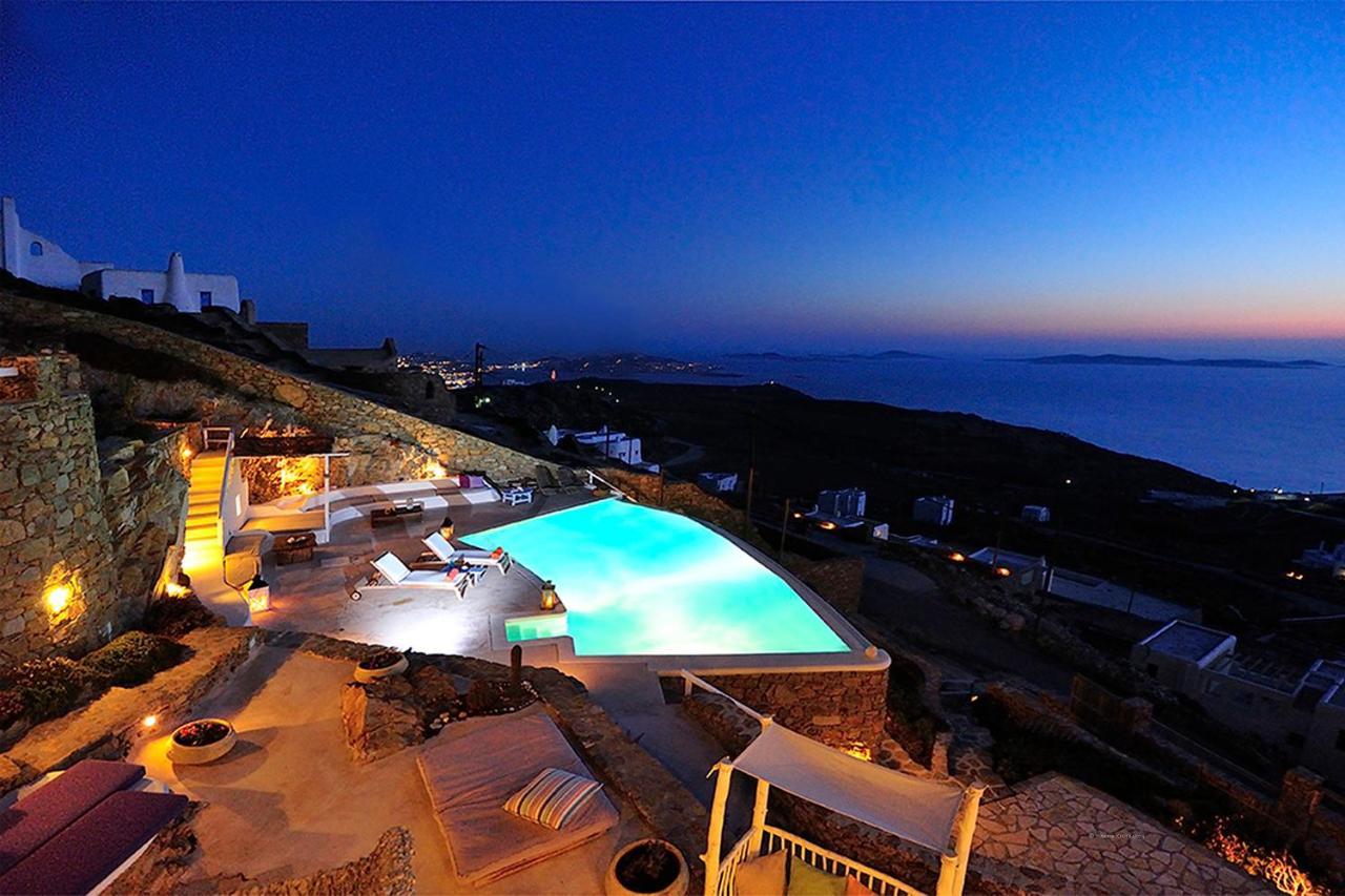 Mermaid Luxury Villas - Aquata Private Pool Fanari  Eksteriør billede