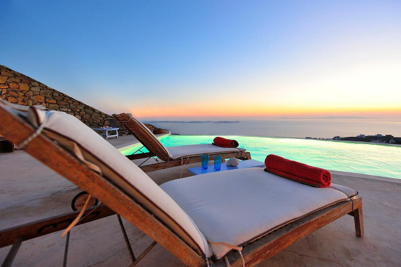 Mermaid Luxury Villas - Aquata Private Pool Fanari  Eksteriør billede