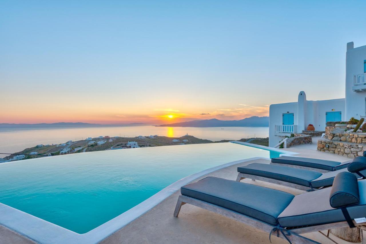 Mermaid Luxury Villas - Aquata Private Pool Fanari  Eksteriør billede