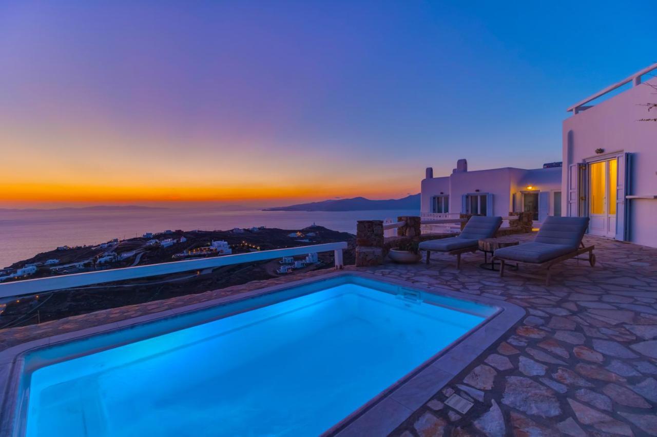 Mermaid Luxury Villas - Aquata Private Pool Fanari  Eksteriør billede