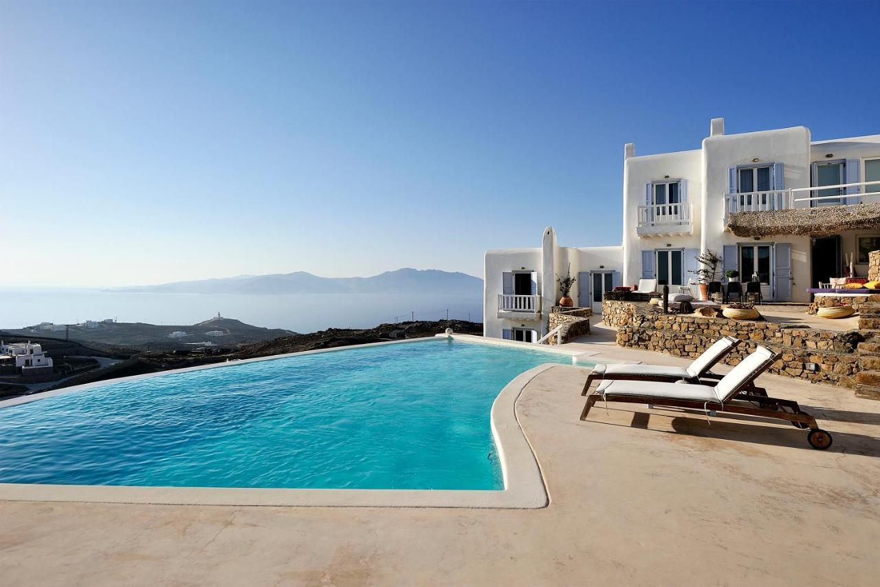 Mermaid Luxury Villas - Aquata Private Pool Fanari  Eksteriør billede