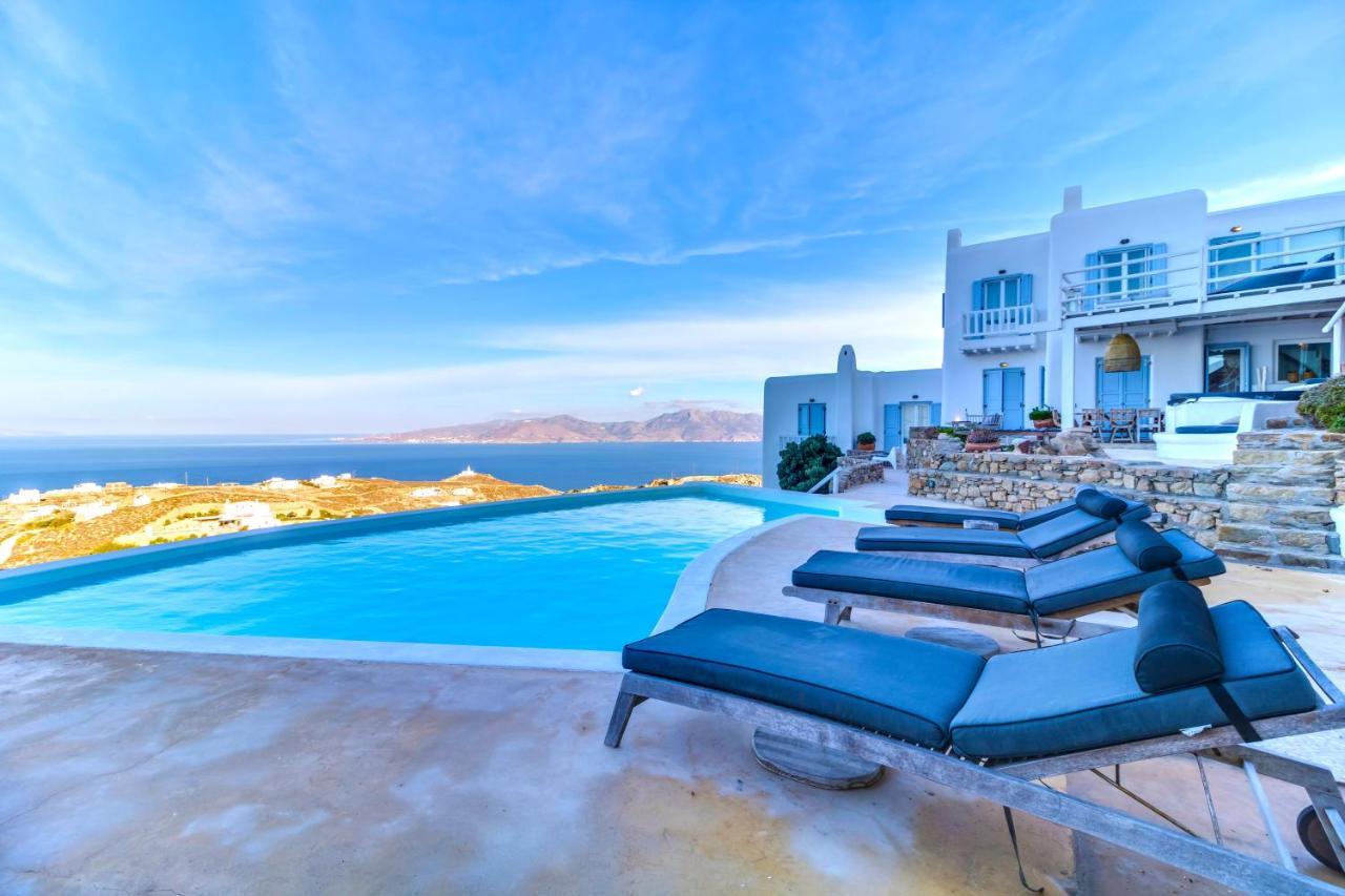 Mermaid Luxury Villas - Aquata Private Pool Fanari  Eksteriør billede